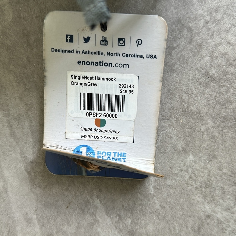 NWT! SingleNest Hammock - Picture 3 of 6
